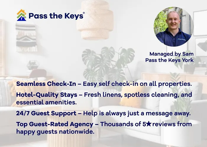 3 Feversham House Spacious 1-bed In The Heart Of Pass The Keys شقة