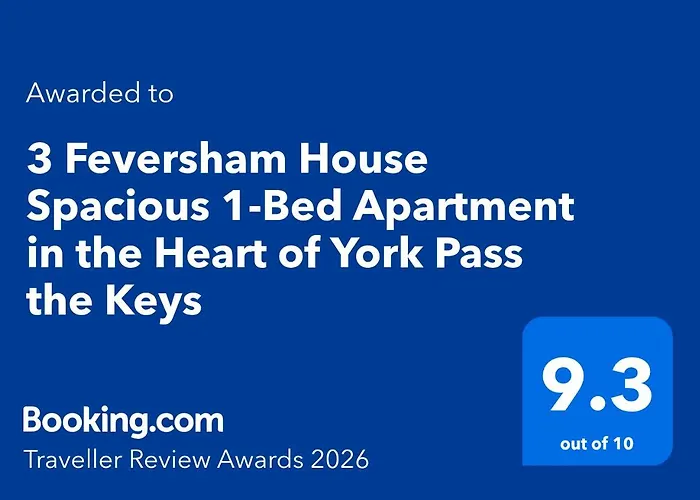 شقة 3 Feversham House Spacious 1-bed In The Heart Of Pass The Keys